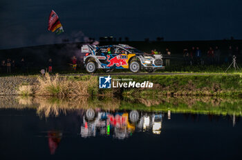 2024-10-17 - Adrien FOURMAUX(Fra),Alexandre CORIA(Fra) on a FORD Puma Rally HYBRID of a team M-SPORT FORD WORLD RALLY TEAM during WRC Central European Rally 17-20 October 2024 - WRC CENTRAL EUROPEAN RALLY - RALLY - MOTORS