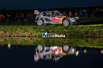 2024-10-17 - Adrien FOURMAUX(Fra),Alexandre CORIA(Fra) on a FORD Puma Rally HYBRID of a team M-SPORT FORD WORLD RALLY TEAM during WRC Central European Rally 17-20 October 2024 - WRC CENTRAL EUROPEAN RALLY - RALLY - MOTORS