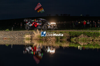 2024-10-17 - Takamoto KATSUTA(Jpn),Aaron JOHNSTON(Irl) on a TOYOTA GR Yaris Rally1 HYBRID of a team TOYOTA GAZOO RACING WRT during WRC Central European Rally 17-20 October 2024 - WRC CENTRAL EUROPEAN RALLY - RALLY - MOTORS