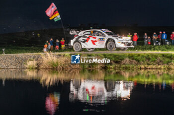 2024-10-17 - Sami PAJARI(Fin),Enni MÄLKÖNEN(Fin) on a TOYOTA GR Yaris Rally1 HYBRID of a team TOYOTA GAZOO RACING WRT during WRC Central European Rally 17-20 October 2024 - WRC CENTRAL EUROPEAN RALLY - RALLY - MOTORS