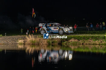 2024-10-17 - Jourdan SERDERIDIS(Grc),Frédéric MICLOTTE(Bel) on a FORD Puma Rally of a team M-SPORT FORD WORLD RALLY TEAM during WRC Central European Rally 17-20 October 2024 - WRC CENTRAL EUROPEAN RALLY - RALLY - MOTORS