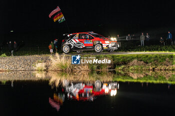 2024-10-17 - Yohan ROSSEL(Fra),Florian BARRAL(Fra) on a CITROEN C3 of a team DG SPORT COMPETITION during WRC Central European Rally 17-20 October 2024 - WRC CENTRAL EUROPEAN RALLY - RALLY - MOTORS