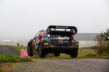 2024-10-18 - Elfyn EVANS(Gbr),Scott MARTIN (Gbr) on a TOYOTA GR Yaris Rally1 HYBRID of a team TOYOTA GAZOO RACING WRT during WRC Central European Rally 17-20 October 2024 - WRC CENTRAL EUROPEAN RALLY - RALLY - MOTORS