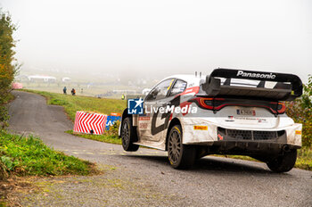 2024-10-18 - Sami PAJARI(Fin),Enni MÄLKÖNEN(Fin) on a TOYOTA GR Yaris Rally1 HYBRID of a team TOYOTA GAZOO RACING WRT during WRC Central European Rally 17-20 October 2024 - WRC CENTRAL EUROPEAN RALLY - RALLY - MOTORS