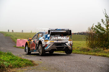 2024-10-18 - Grégoire MUNSTER(Lux),Louis LOUKA(Bel) on a FORD Puma Rally HYBRID of a team M-SPORT FORD WORLD RALLY TEAM during WRC Central European Rally 17-20 October 2024 - WRC CENTRAL EUROPEAN RALLY - RALLY - MOTORS