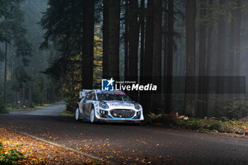 2024-10-18 - Jourdan SERDERIDIS(Grc),Frédéric MICLOTTE(Bel) on a FORD Puma Rally of a team M-SPORT FORD WORLD RALLY TEAM during WRC Central European Rally 17-20 October 2024 - WRC CENTRAL EUROPEAN RALLY - RALLY - MOTORS