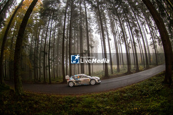 2024-10-18 - Jourdan SERDERIDIS(Grc),Frédéric MICLOTTE(Bel) on a FORD Puma Rally of a team M-SPORT FORD WORLD RALLY TEAM during WRC Central European Rally 17-20 October 2024 - WRC CENTRAL EUROPEAN RALLY - RALLY - MOTORS