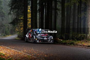 2024-10-18 - Elfyn EVANS(Gbr),Scott MARTIN (Gbr) on a TOYOTA GR Yaris Rally1 HYBRID of a team TOYOTA GAZOO RACING WRT during WRC Central European Rally 17-20 October 2024 - WRC CENTRAL EUROPEAN RALLY - RALLY - MOTORS