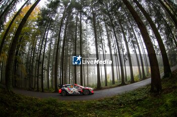 2024-10-18 - Thierry NEUVILLE(Bel),Martijn WYDAEGHE(Bel) on a HYUNDAI i20 N Rally1 HYBRID of a team HYUNDAI SHELL MOBIS WORLD RALLY TEAM during WRC Central European Rally 17-20 October 2024 - WRC CENTRAL EUROPEAN RALLY - RALLY - MOTORS