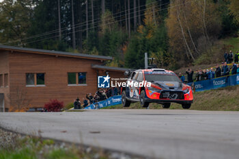 2024-10-19 - Ott TÄNAK(Est),Martin JÄRVEOJA(Est) on a HYUNDAI i20 N Rally1 HYBRID of a team HYUNDAI SHELL MOBIS WORLD RALLY TEAM during WRC Central European Rally 17-20 October 2024 - WRC CENTRAL EUROPEAN RALLY - RALLY - MOTORS