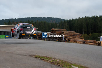 2024-10-19 - Nikolay GRYAZIN(Bgr)Konstantin ALEKSANDROV(Ana) on a CITROEN C3 of a team DG SPORT COMPETITION during WRC Central European Rally 17-20 October 2024 - WRC CENTRAL EUROPEAN RALLY - RALLY - MOTORS