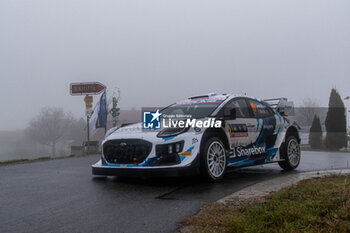 2024-10-19 - Jourdan SERDERIDIS(Grc),Frédéric MICLOTTE(Bel) on a FORD Puma Rally of a team M-SPORT FORD WORLD RALLY TEAM during WRC Central European Rally 17-20 October 2024 - WRC CENTRAL EUROPEAN RALLY - RALLY - MOTORS