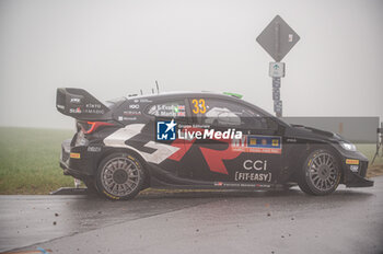 2024-10-19 - Elfyn EVANS(Gbr),Scott MARTIN (Gbr) on a TOYOTA GR Yaris Rally1 HYBRID of a team TOYOTA GAZOO RACING WRT during WRC Central European Rally 17-20 October 2024 - WRC CENTRAL EUROPEAN RALLY - RALLY - MOTORS