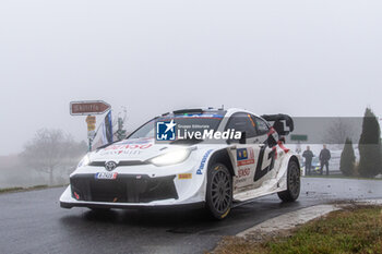 2024-10-19 - Sami PAJARI(Fin),Enni MÄLKÖNEN(Fin) on a TOYOTA GR Yaris Rally1 HYBRID of a team TOYOTA GAZOO RACING WRT during WRC Central European Rally 17-20 October 2024 - WRC CENTRAL EUROPEAN RALLY - RALLY - MOTORS