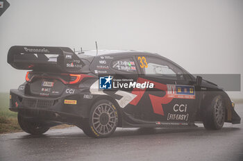 2024-10-19 - Elfyn EVANS(Gbr),Scott MARTIN (Gbr) on a TOYOTA GR Yaris Rally1 HYBRID of a team TOYOTA GAZOO RACING WRT during WRC Central European Rally 17-20 October 2024 - WRC CENTRAL EUROPEAN RALLY - RALLY - MOTORS