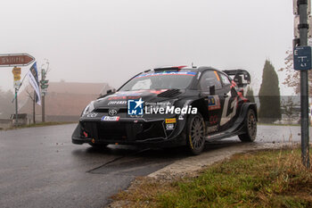 2024-10-19 - Sébastien OGIER(Fra),Vincent LANDAIS(Fra) on a TOYOTA GR Yaris Rally1 HYBRID of a team TOYOTA GAZOO RACING WRT during WRC Central European Rally 17-20 October 2024 - WRC CENTRAL EUROPEAN RALLY - RALLY - MOTORS