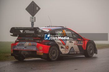 2024-10-19 - Thierry NEUVILLE(Bel),Martijn WYDAEGHE(Bel) on a HYUNDAI i20 N Rally1 HYBRID of a team HYUNDAI SHELL MOBIS WORLD RALLY TEAM during WRC Central European Rally 17-20 October 2024 - WRC CENTRAL EUROPEAN RALLY - RALLY - MOTORS