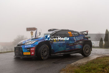 2024-10-19 - Filip MAREŠ(Cze),Radovan BUCHA(Cze) on a TOYOTA GR Yaris during WRC Central European Rally 17-20 October 2024 - WRC CENTRAL EUROPEAN RALLY - RALLY - MOTORS