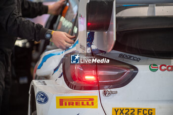 2024-10-19 - Details of FORD Puma Rally HYBRID of a team M-SPORT FORD WORLD RALLY TEAM during WRC Central European Rally 17-20 October 2024 - WRC CENTRAL EUROPEAN RALLY - RALLY - MOTORS