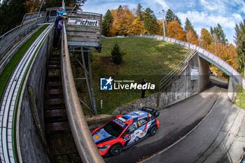 2024-10-20 - Ott TÄNAK(Est),Martin JÄRVEOJA(Est) on a HYUNDAI i20 N Rally1 HYBRID of a team HYUNDAI SHELL MOBIS WORLD RALLY TEAM during WRC Central European Rally 17-20 October 2024 - WRC CENTRAL EUROPEAN RALLY - RALLY - MOTORS