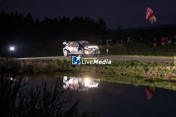 17/10/2024 - Driver Sebastien Ogier And Co-Driver Vincent Landais Of The Team Toyota Gazoo Racing Wrt,Toyota Gr Yaris Rally1 Hybrid,They Face1st The Day Of The Race During,Fia World Rally Championship Wrc Central European Rally 2024 17 Oct, Bad Griesbach, Germany -   FIA WORLD RALLY CHAMPIONSHIP WRC CENTRAL EUROPEAN RALLY 2024  - RALLY - MOTORI