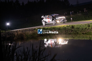 17/10/2024 - Driver Sebastien Ogier And Co-Driver Vincent Landais Of The Team Toyota Gazoo Racing Wrt,Toyota Gr Yaris Rally1 Hybrid,They Face1st The Day Of The Race During,Fia World Rally Championship Wrc Central European Rally 2024 17 Oct, Bad Griesbach, Germany -   FIA WORLD RALLY CHAMPIONSHIP WRC CENTRAL EUROPEAN RALLY 2024  - RALLY - MOTORI