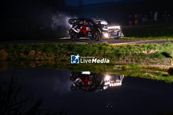 17/10/2024 - Driver Elfyn Evans And Co-Driver Scott Martin Of The Team Toyota Gazoo Racing Wrt, Toyota Gr Yaris Rally1 Hybrid ,They Face1st The Day Of The Race During,Fia World Rally Championship Wrc Central European Rally 2024 17 Oct, Bad Griesbach, Germany -   FIA WORLD RALLY CHAMPIONSHIP WRC CENTRAL EUROPEAN RALLY 2024  - RALLY - MOTORI