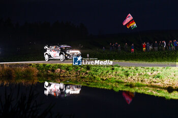 17/10/2024 - Driver Takamoto Katsuta And Co-DriverAaron Johnston Of Team Toyota Gazoo Racing Wrt, Toyota Gr Yaris Rally1 Hybrid,They Face 1st The Day Of The Race During,Fia World Rally Championship Wrc Central European Rally 2024 17 Oct, Bad Griesbach, Germany -   FIA WORLD RALLY CHAMPIONSHIP WRC CENTRAL EUROPEAN RALLY 2024  - RALLY - MOTORI