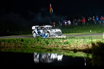 17/10/2024 - Driver Jourdan Serderidis And Co-Driver Frederic Miclotte Of The M-Sport Ford Wrt, Ford Puma Rally1 Hybrid,They Face1st The Day Of The Race During,Fia World Rally Championship Wrc Central European Rally 2024 17 Oct, Bad Griesbach, Germany -   FIA WORLD RALLY CHAMPIONSHIP WRC CENTRAL EUROPEAN RALLY 2024  - RALLY - MOTORI