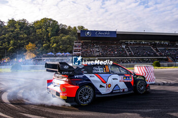 17/10/2024 - Driver Thierry Neuville And Co-Driver Martijn Wydaeghe Of The Team Hyundai Shell Mobis World Rally Team,Hyundai I20 N Rally1 Hybrid,They Face1st The Day Of The Race During,Fia World Rally Championship Wrc Central European Rally 2024 17 Oct, Bad Griesbach, Germany -   FIA WORLD RALLY CHAMPIONSHIP WRC CENTRAL EUROPEAN RALLY 2024  - RALLY - MOTORI