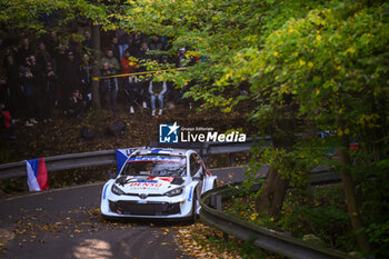 17/10/2024 - Driver Sami Pajari And Co-Driver Enni Team Toyota Gazoo Racing Wrt,Toyota Gr Yaris Rally1 HybridMalkonen,They Face1st The Day Of The Race During,Fia World Rally Championship Wrc Central European Rally 2024 17 Oct, Bad Griesbach, Germany -   FIA WORLD RALLY CHAMPIONSHIP WRC CENTRAL EUROPEAN RALLY 2024  - RALLY - MOTORI