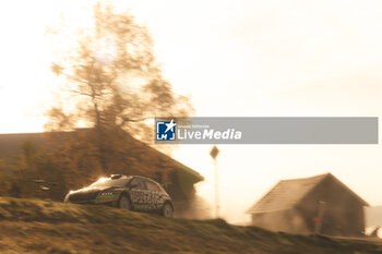 2024-10-20 - 20 SOLBERG Oliver, EDMONDSON Elliott, Skoda Fabia RS Rally2, action during the Central European Rally 2024, 12th round of the 2024 WRC World Rally Car Championship, from October 17 to 20, 2024 at Bad Griesbach, Germany - AUTO - WRC - CENTRAL EUROPEAN RALLY 2024 - RALLY - MOTORS