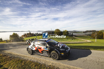 2024-10-20 - 18 KATSUTA Takamoto, JOHNSTON Aaron, Toyota GR Yaris Rally1, action during the Central European Rally 2024, 12th round of the 2024 WRC World Rally Car Championship, from October 17 to 20, 2024 at Bad Griesbach, Germany - AUTO - WRC - CENTRAL EUROPEAN RALLY 2024 - RALLY - MOTORS