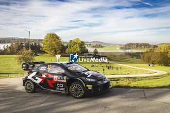 2024-10-20 - 33 EVANS Elfyn, MARTIN Scott, Toyota GR Yaris Rally1, action during the Central European Rally 2024, 12th round of the 2024 WRC World Rally Car Championship, from October 17 to 20, 2024 at Bad Griesbach, Germany - AUTO - WRC - CENTRAL EUROPEAN RALLY 2024 - RALLY - MOTORS