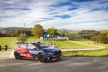 2024-10-20 - 29 MARCZYK Miko, GOSPODARCZYK Szymon, Skoda Fabia RS Rally2, action during the Central European Rally 2024, 12th round of the 2024 WRC World Rally Car Championship, from October 17 to 20, 2024 at Bad Griesbach, Germany - AUTO - WRC - CENTRAL EUROPEAN RALLY 2024 - RALLY - MOTORS