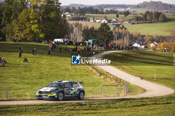 2024-10-20 - 23 MCERLEAN Joshua, FULTON James, Skoda Fabia RS Rally2, action during the Central European Rally 2024, 12th round of the 2024 WRC World Rally Car Championship, from October 17 to 20, 2024 at Bad Griesbach, Germany - AUTO - WRC - CENTRAL EUROPEAN RALLY 2024 - RALLY - MOTORS