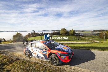 2024-10-20 - 11 NEUVILLE Thierry, WYDAEGHE Martijn, Hyundai I20 Rally1, action during the Central European Rally 2024, 12th round of the 2024 WRC World Rally Car Championship, from October 17 to 20, 2024 at Bad Griesbach, Germany - AUTO - WRC - CENTRAL EUROPEAN RALLY 2024 - RALLY - MOTORS