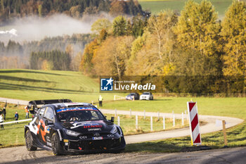 2024-10-20 - 18 KATSUTA Takamoto, JOHNSTON Aaron, Toyota GR Yaris Rally1, action during the Central European Rally 2024, 12th round of the 2024 WRC World Rally Car Championship, from October 17 to 20, 2024 at Bad Griesbach, Germany - AUTO - WRC - CENTRAL EUROPEAN RALLY 2024 - RALLY - MOTORS