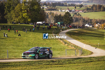 2024-10-20 - 25 GREENSMITH Gus, ANDERSSON Jonas, Skoda Fabia RS Rally2, action during the Central European Rally 2024, 12th round of the 2024 WRC World Rally Car Championship, from October 17 to 20, 2024 at Bad Griesbach, Germany - AUTO - WRC - CENTRAL EUROPEAN RALLY 2024 - RALLY - MOTORS