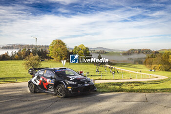 2024-10-20 - 18 KATSUTA Takamoto, JOHNSTON Aaron, Toyota GR Yaris Rally1, action during the Central European Rally 2024, 12th round of the 2024 WRC World Rally Car Championship, from October 17 to 20, 2024 at Bad Griesbach, Germany - AUTO - WRC - CENTRAL EUROPEAN RALLY 2024 - RALLY - MOTORS