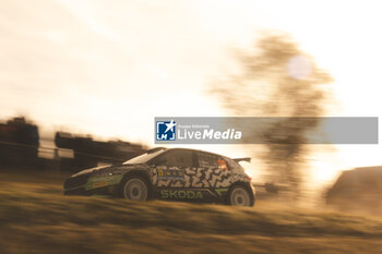 2024-10-20 - 20 SOLBERG Oliver, EDMONDSON Elliott, Skoda Fabia RS Rally2, action during the Central European Rally 2024, 12th round of the 2024 WRC World Rally Car Championship, from October 17 to 20, 2024 at Bad Griesbach, Germany - AUTO - WRC - CENTRAL EUROPEAN RALLY 2024 - RALLY - MOTORS