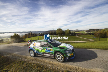 2024-10-20 - 23 MCERLEAN Joshua, FULTON James, Skoda Fabia RS Rally2, action during the Central European Rally 2024, 12th round of the 2024 WRC World Rally Car Championship, from October 17 to 20, 2024 at Bad Griesbach, Germany - AUTO - WRC - CENTRAL EUROPEAN RALLY 2024 - RALLY - MOTORS