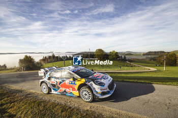 2024-10-20 - 13 MUNSTER Gregoire, LOUKA Louis, Ford Puma Rally1, action during the Central European Rally 2024, 12th round of the 2024 WRC World Rally Car Championship, from October 17 to 20, 2024 at Bad Griesbach, Germany - AUTO - WRC - CENTRAL EUROPEAN RALLY 2024 - RALLY - MOTORS