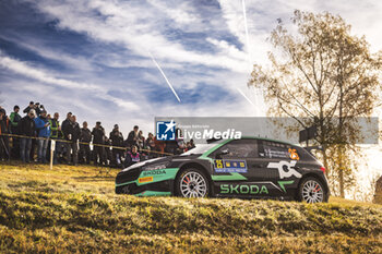 2024-10-20 - 25 GREENSMITH Gus, ANDERSSON Jonas, Skoda Fabia RS Rally2, action during the Central European Rally 2024, 12th round of the 2024 WRC World Rally Car Championship, from October 17 to 20, 2024 at Bad Griesbach, Germany - AUTO - WRC - CENTRAL EUROPEAN RALLY 2024 - RALLY - MOTORS