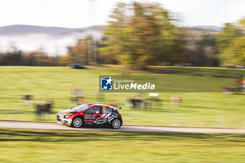 2024-10-20 - 22 GRYAZIN Nikolay, ALEKSANDROV Konstantin, Citroen C3 Rally2, action during the Central European Rally 2024, 12th round of the 2024 WRC World Rally Car Championship, from October 17 to 20, 2024 at Bad Griesbach, Germany - AUTO - WRC - CENTRAL EUROPEAN RALLY 2024 - RALLY - MOTORS