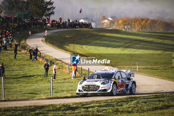 2024-10-20 - 13 MUNSTER Gregoire, LOUKA Louis, Ford Puma Rally1, action during the Central European Rally 2024, 12th round of the 2024 WRC World Rally Car Championship, from October 17 to 20, 2024 at Bad Griesbach, Germany - AUTO - WRC - CENTRAL EUROPEAN RALLY 2024 - RALLY - MOTORS