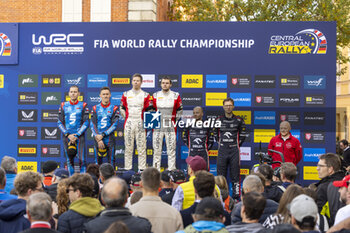 2024-10-20 - GRYAZIN Nikolay, Citroen C3 Rally2, portrait, podium, portrait during the Central European Rally 2024, 12th round of the 2024 WRC World Rally Car Championship, from October 17 to 20, 2024 at Bad Griesbach, Germany - AUTO - WRC - CENTRAL EUROPEAN RALLY 2024 - RALLY - MOTORS