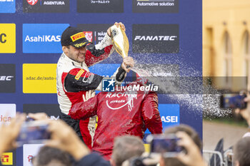 2024-10-20 - GRYAZIN Nikolay, Citroen C3 Rally2, portrait, podium, portrait during the Central European Rally 2024, 12th round of the 2024 WRC World Rally Car Championship, from October 17 to 20, 2024 at Bad Griesbach, Germany - AUTO - WRC - CENTRAL EUROPEAN RALLY 2024 - RALLY - MOTORS