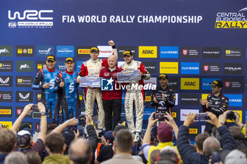 2024-10-20 - GRYAZIN Nikolay, Citroen C3 Rally2, portrait, podium, portrait during the Central European Rally 2024, 12th round of the 2024 WRC World Rally Car Championship, from October 17 to 20, 2024 at Bad Griesbach, Germany - AUTO - WRC - CENTRAL EUROPEAN RALLY 2024 - RALLY - MOTORS