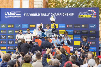 2024-10-20 - TANAK Ott, Hyundai I20 Rally1, portrait, podium, portrait during the Central European Rally 2024, 12th round of the 2024 WRC World Rally Car Championship, from October 17 to 20, 2024 at Bad Griesbach, Germany - AUTO - WRC - CENTRAL EUROPEAN RALLY 2024 - RALLY - MOTORS